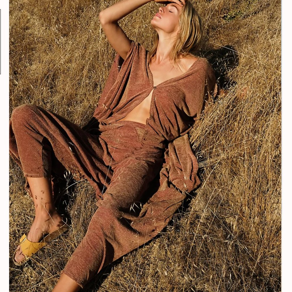 NEW Free People Beach Abracadabra Convertible One-Piece Jumpsuit Sz S